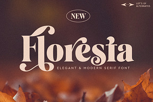 Floresta - Display Font