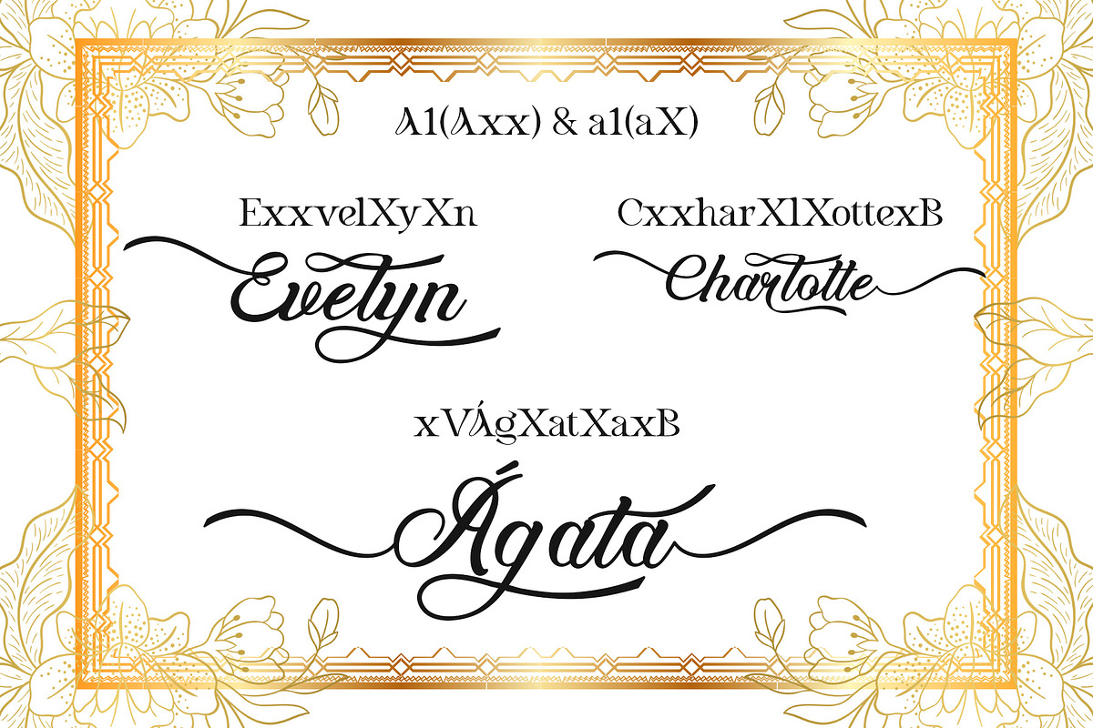 Amlureth – Calligraphy Font, a Script Font by NDNL Studio (Photo 3 of 8)