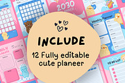 Canva Daily Planner Template, a Design Template by TemplateCastleStore (Thumbnail 5 of 6)