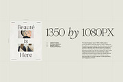 BEAUTÉ | Social Media Kit, a Social Media Template by Studio Standard (Thumbnail 6 of 12)