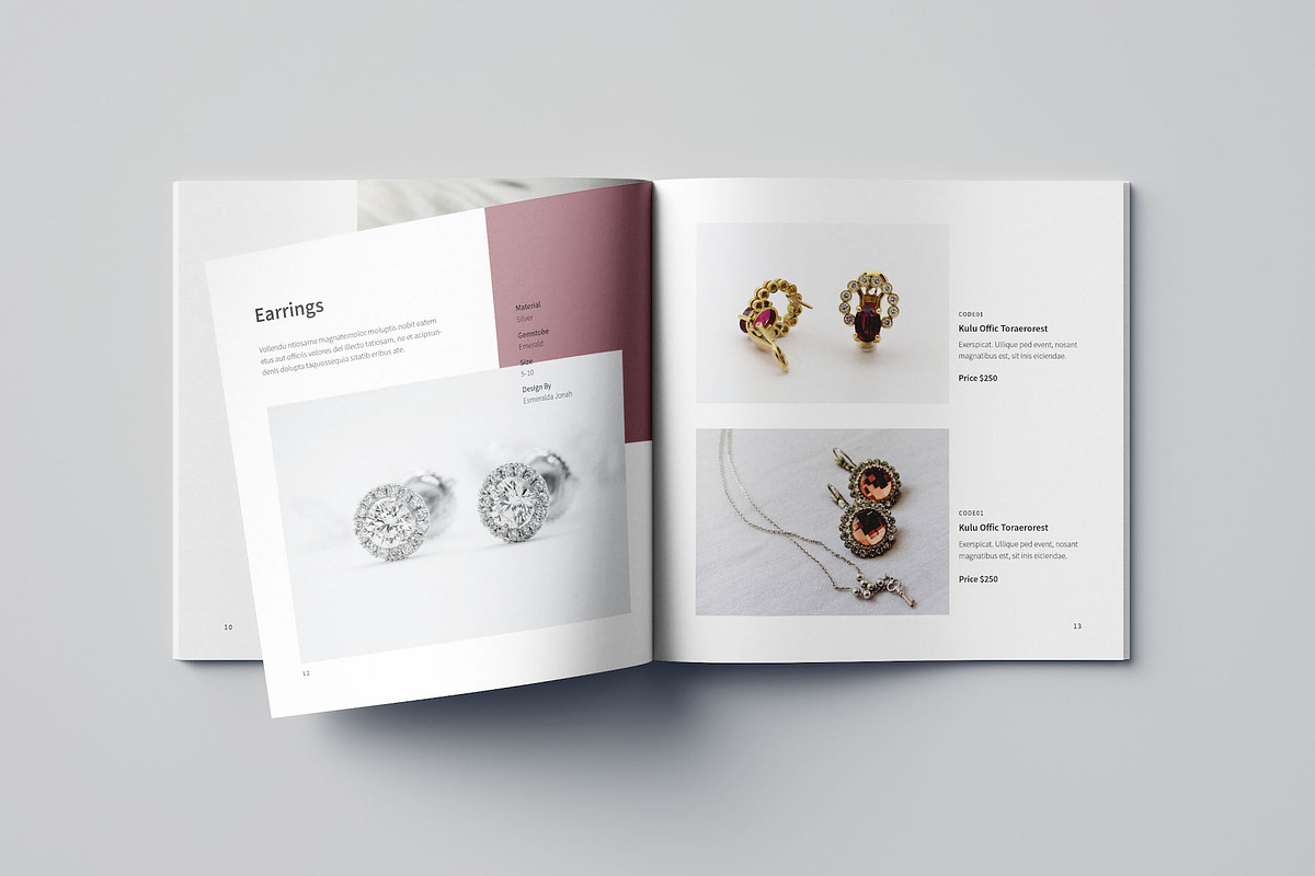 Meucuhu Jewelry Catalogue, a Brochure Template by Meenom Templates (Photo 5 of 16)