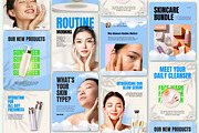 Skincare // Beauty Social Media Kit, a Design Template by SecondBrain Store (Thumbnail 3 of 10)