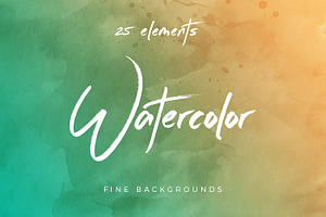 Watercolor Textures & Backgrounds