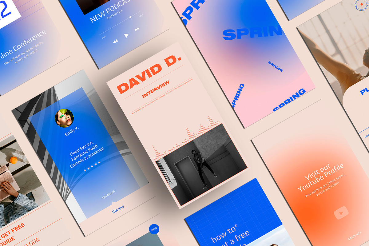 100 Insta Coach Creator Social Kit, a Social Media Template by The Muza (Photo 2 of 10)