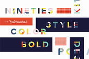 MEMPHIS Type Collection, a Sans Serif Font by Anugraha Design (Thumbnail 5 of 8)