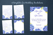 SALE! Hydrangea Watercolor Flowers, an Illustration by Irina Diasli (Thumbnail 3 of 6)