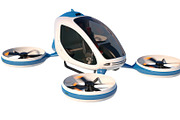Electric Passenger Drone, a Technology Illustration by iLexx (Thumbnail 1 of 7)