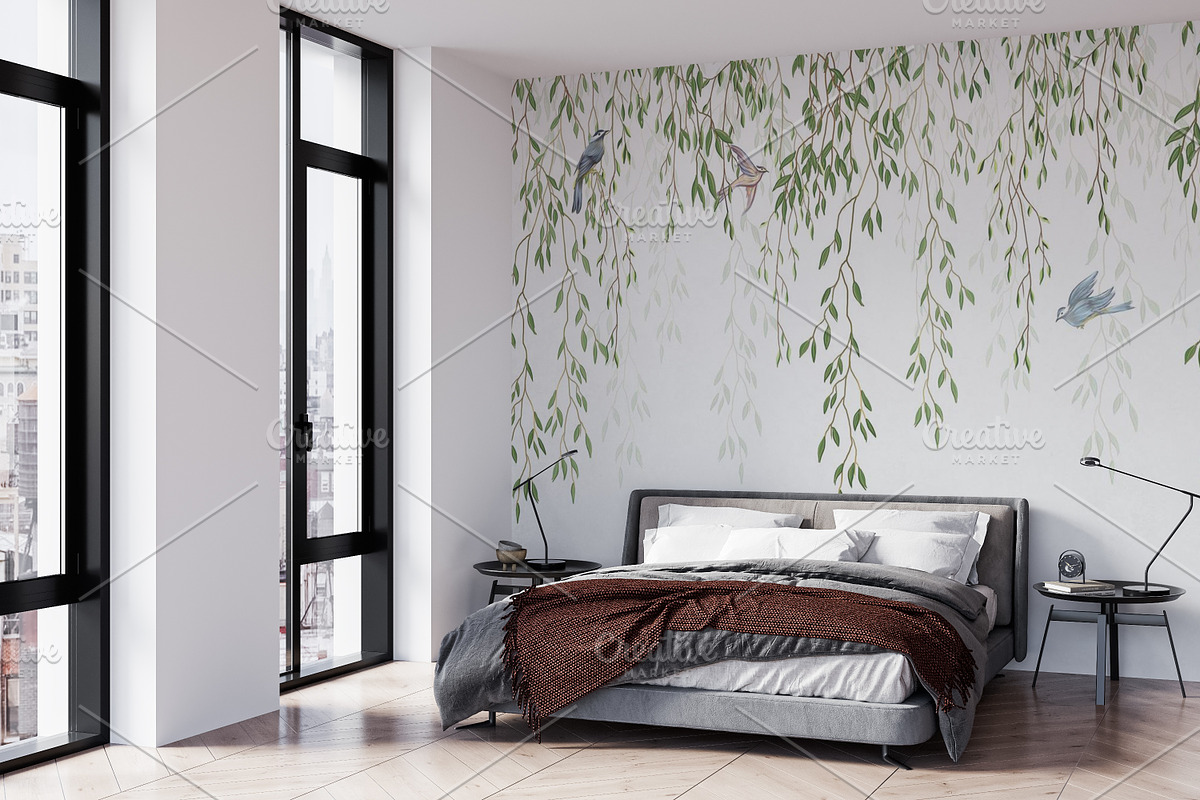 Wallpaper mockup - Tapestry mockup, a Household Mockup by Hunny Badger (Photo 5 of 8)