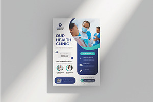 Dental health clinic flyer design !, a Flyer Template by Workhu