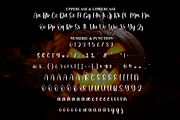 Spooky Pumpkin | Script Font, a Handwritten Font by Scratchones (Thumbnail 7 of 9)