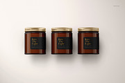 Amber Jar Candle Mockup Set, a Packaging Mockup by creatsy5 (Thumbnail 9 of 11)