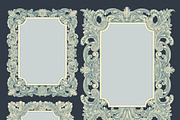 Collection vintage engraved frames., a Decorative Illustration by Vector Engraving (Thumbnail 6 of 31)