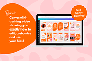 Bold Canva Instagram Story Templates, a Social Media Template by Kurly Creative (Thumbnail 9 of 11)