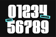 Trokaz - Bold Sport Display Font, a Sans Serif Font by Flawless And Co (Thumbnail 8 of 10)