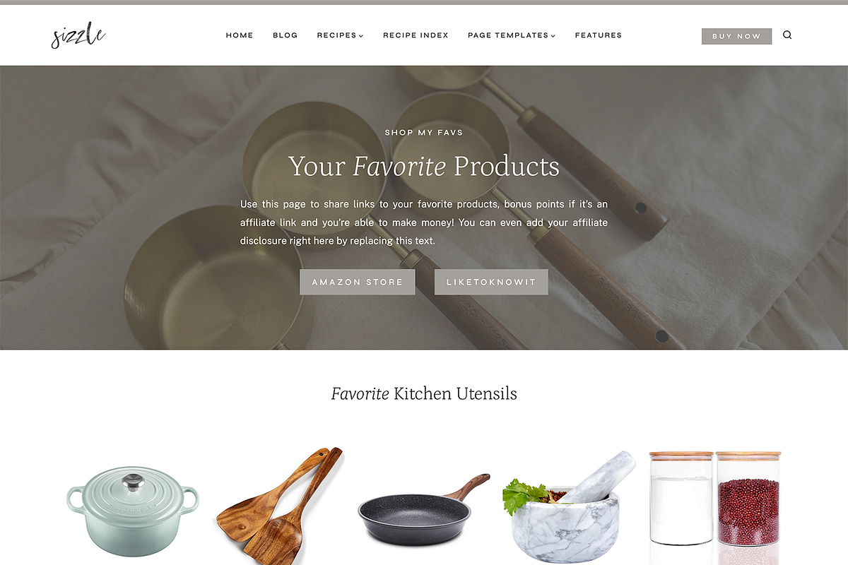 Sizzle Kadence WordPress Theme, a WordPress Template by Coach Linz (Photo 3 of 9)