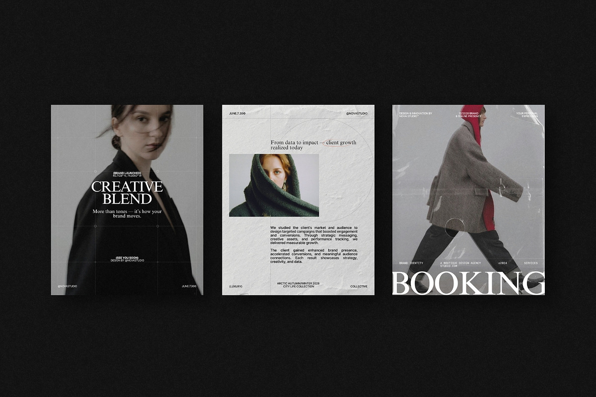 ZUNO | Instagram Post Bundle, a Social Media Template by The Aesthetic Studio (Photo 7 of 10)