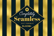 Gold Foil Geometric PSD Patterns, a Pattern Graphic by Designdell (Thumbnail 3 of 4)
