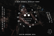 Wooden Atelier ~ Vintage Serif, a Serif Font by Greenhouse Supply Co (Thumbnail 4 of 4)