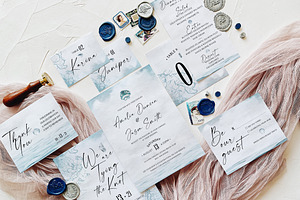 Nautical Wedding Invitation Suite