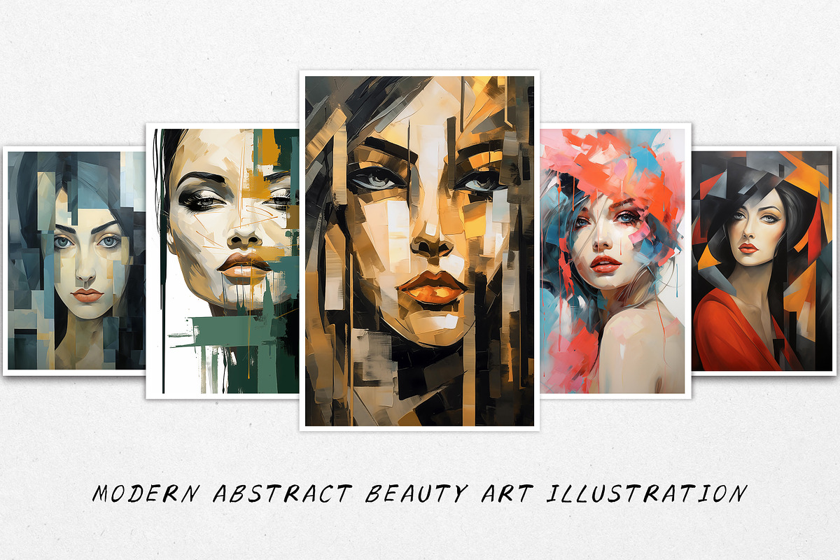 Beauty illustration poster, a Decorative Illustration by DamonYang's shop (Photo 9 of 9)