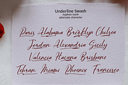 Majestic Wisteria Font, a Handwritten Font by Letterhanna Studio (Thumbnail 20 of 21)