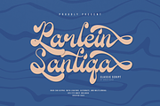 Parlein Santiqa | Classic Script, a Script Font by Denustudios (Thumbnail 1 of 15)