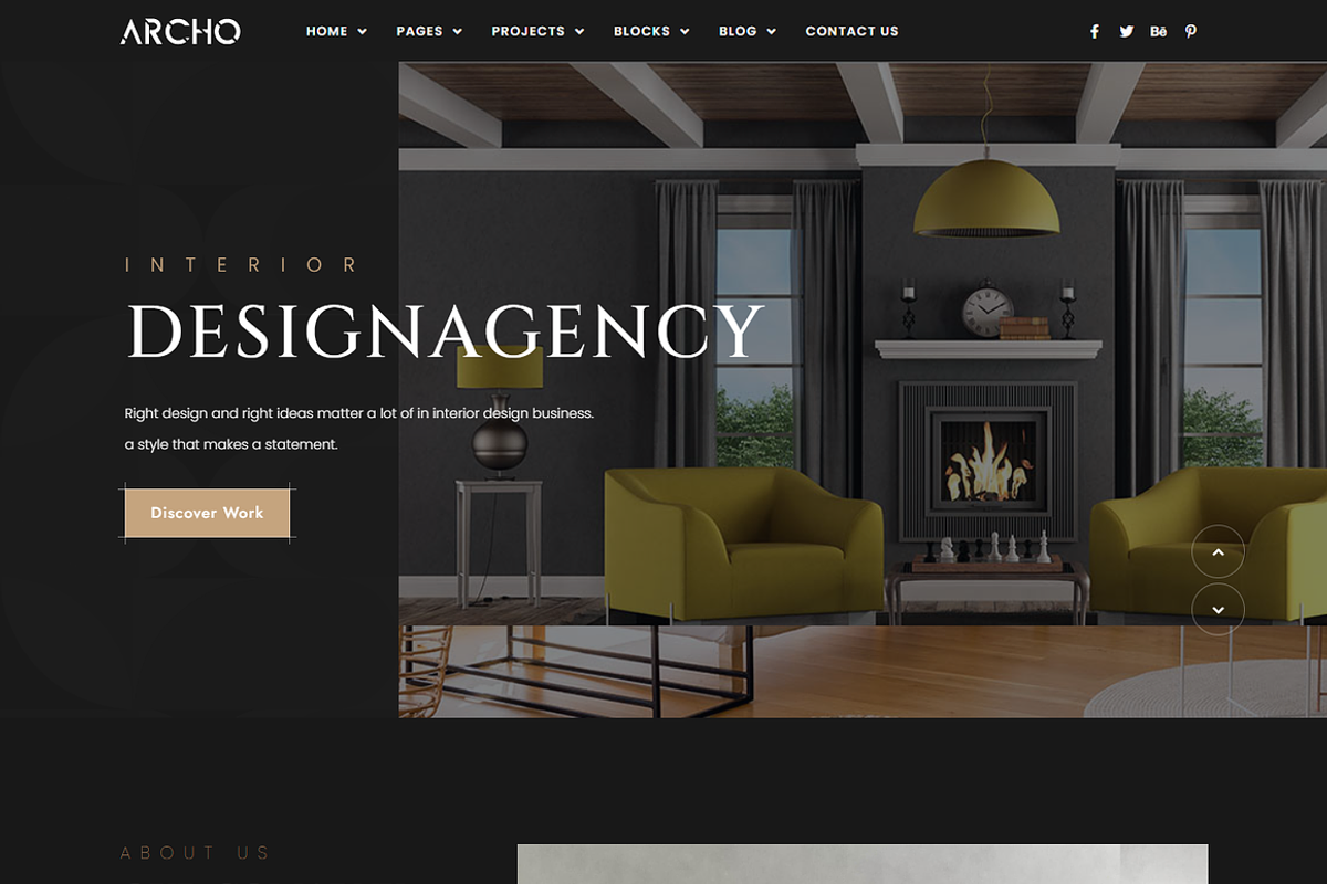 Architecture Interior Elementor Kit, a Landing Page Template by Elite Templates (Photo 4 of 13)