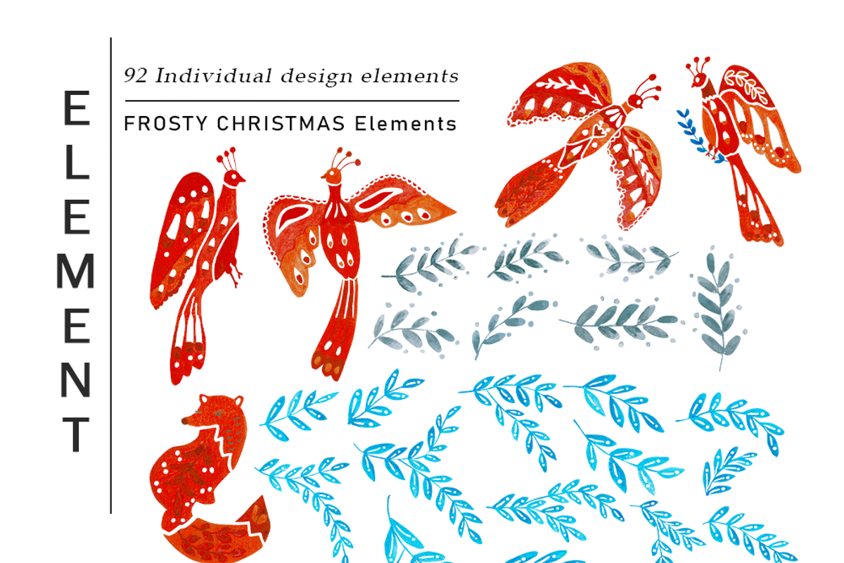 Frosty Christmas, a Pattern Graphic by Arie Clares (Photo 10 of 11)