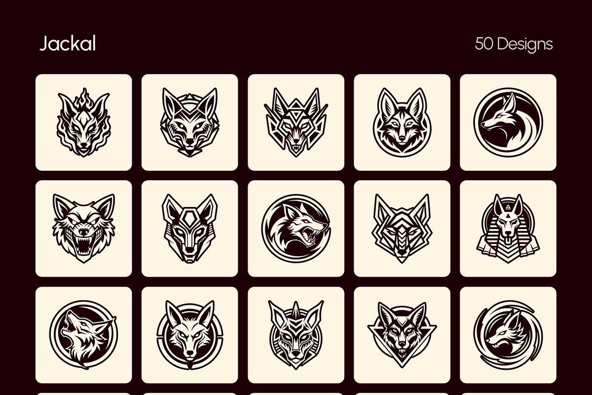 1500 Animal Logos, a Solid Icon by Creative Stall (Photo 23 of 37)