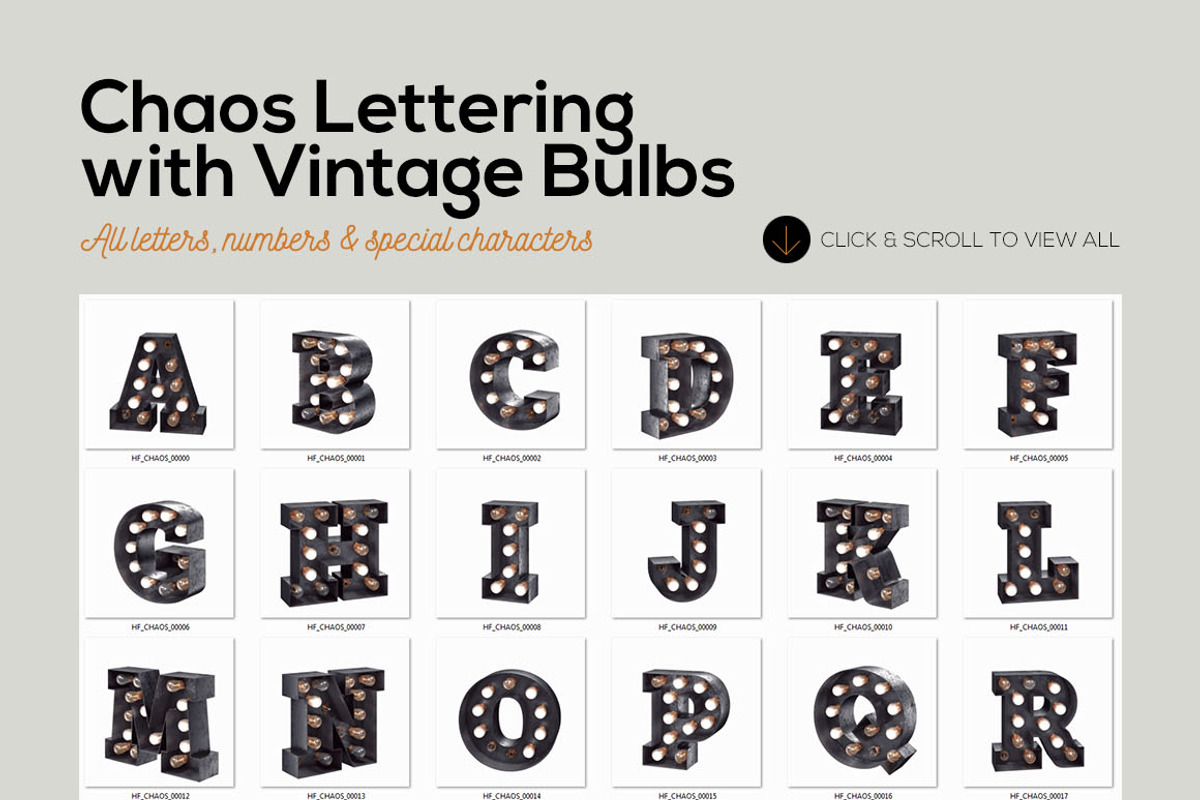 3 Light Bulbs 3D Letterings, a Graphic by TVartworks (Photo 10 of 12)