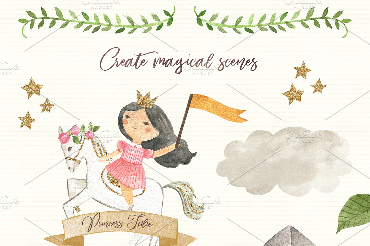 Once Upon a Time, a Texture Illustration by Flora+Bear (Photo 6 of 11)