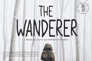 The Wanderer - Handwriting Font