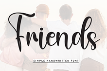 Friends | Script Font
