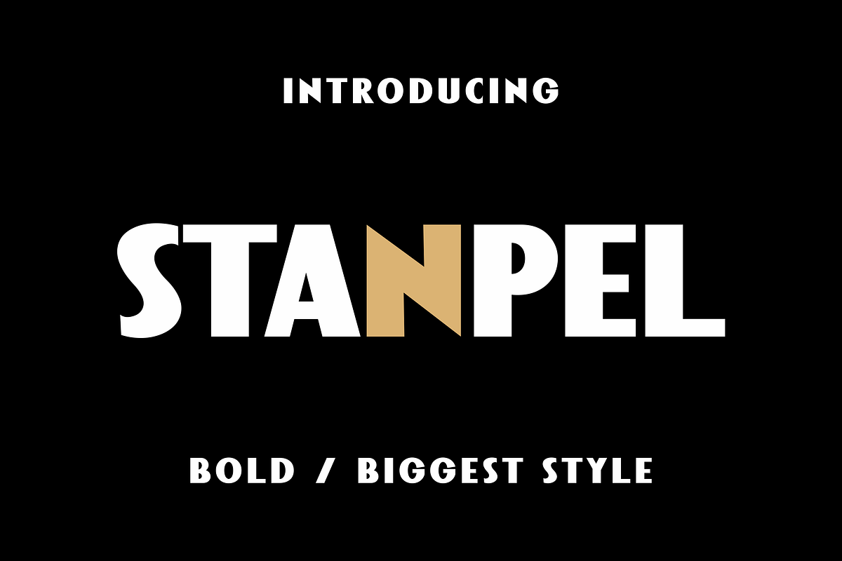 Stanpel - Poster Public Font, a Sans Serif Font by Monoletter Studio (Photo 1 of 4)