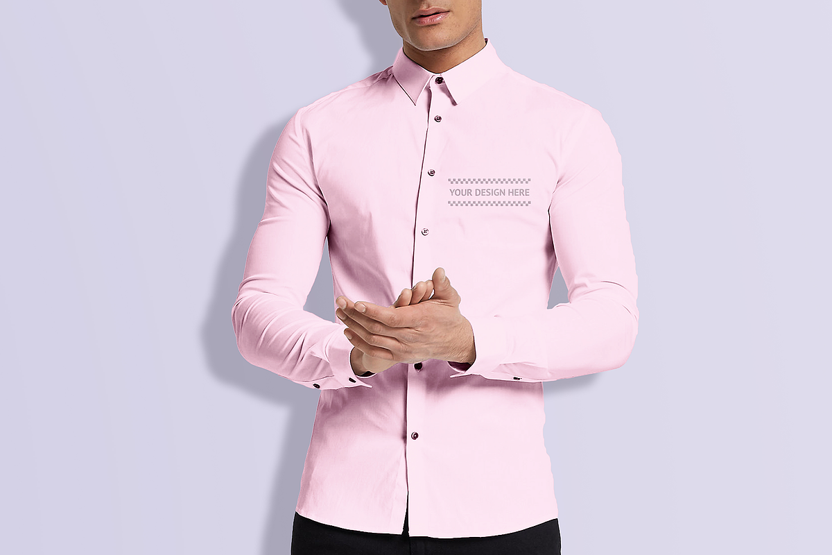 Shirt Logo Branding Mockup, a Shirt Mockup by Jinro (Photo 6 of 6)