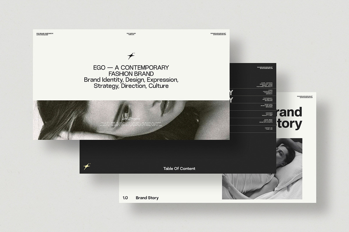 EGO Brand Guideline | CANVA, a Presentation Template by evgenystudio (Photo 2 of 11)