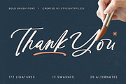 Authentic Bhutan Bold Brush Font, a Script Font by stylishtype.co (Thumbnail 20 of 20)