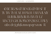 Meroona - Display Serif, a Serif Font by executypeStudio (Thumbnail 8 of 14)