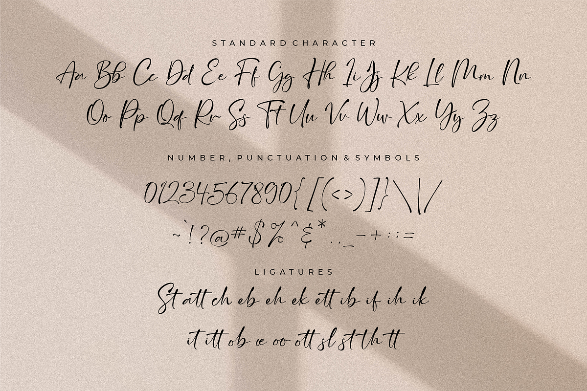 Beauty Touch | Lovely Script Fonts, a Script Font by 50Fox (Photo 10 of 10)
