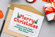 Christmas Font - Christmas Bakery, a Handwritten Font by Mozatype (Thumbnail 7 of 8)