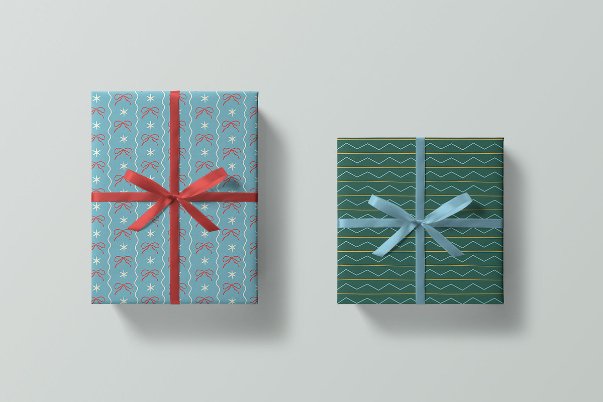 Christmas Patterns Collection, a Decorative Illustration by yarynabo (Photo 9 of 9)