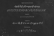 Handbook Handwritten Font, a Script Font by Letteralle Studios (Thumbnail 9 of 10)