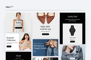 Claude - Fashion Email Templates