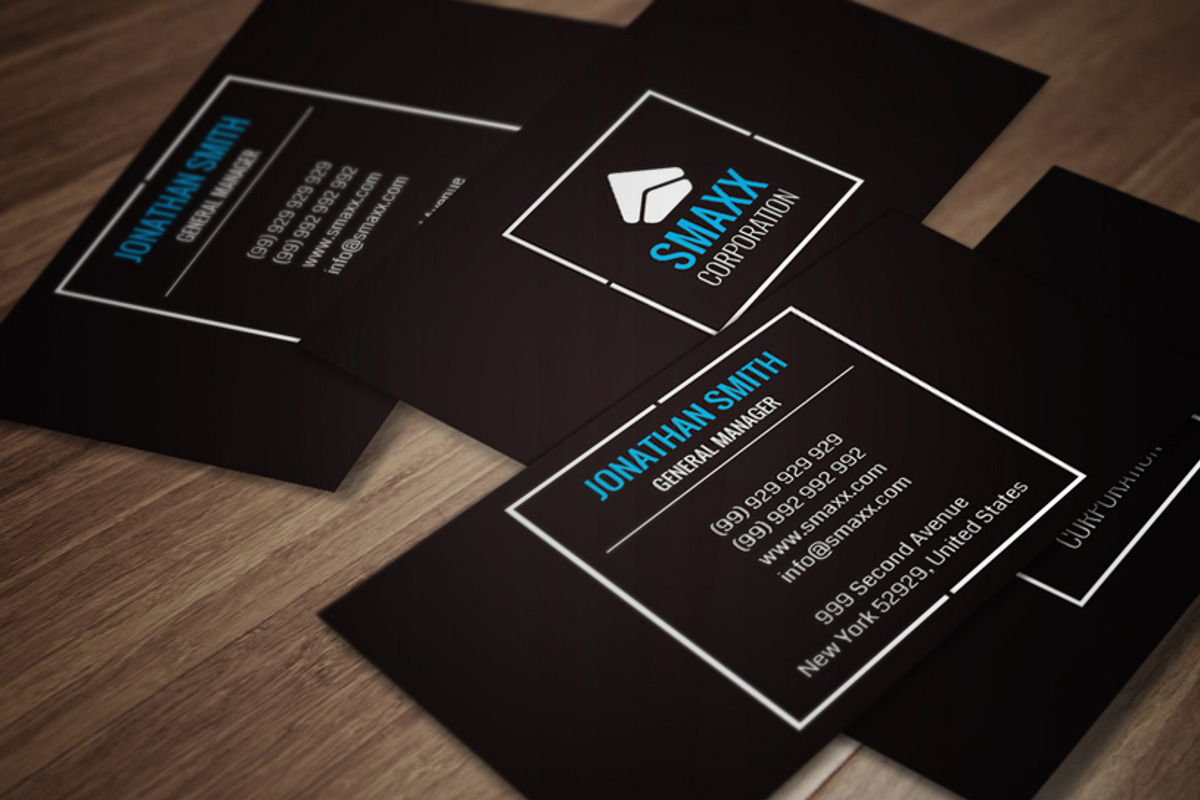 Minimal Business Card CM042, a Business Card Template by annozio (Photo 1 of 5)
