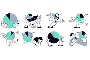 Statistics and analytics, an Illustration by PureSolution (Thumbnail 2 of 6)