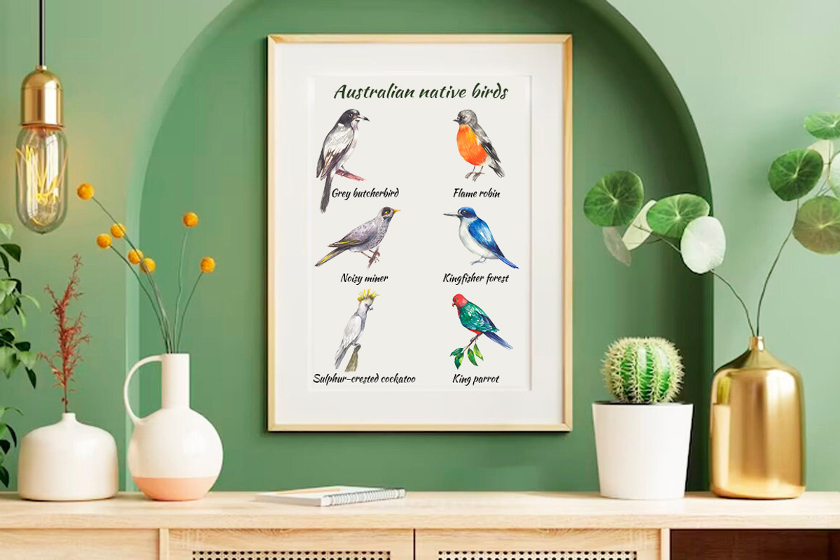 Australian native birds, an Illustration by FITALARTSNEDIGI (Photo 10 of 10)