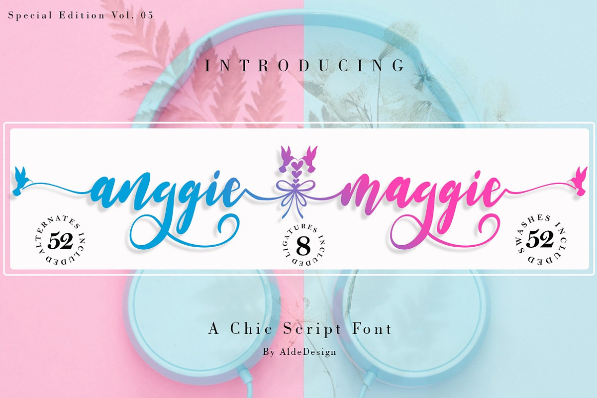 The 15 in 1 Wonderful Font Bundle, a Script Font by Aldedesign (Photo 16 of 36)