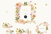 Bohemian Flower Collection, an Illustration by annartdreams (Thumbnail 4 of 11)