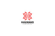 Letter H Logo, a Branding & Logo Template by CAIRON CREATIVESTUDIO (Thumbnail 1 of 5)