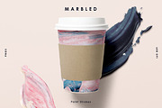 Marble Paint Stroke Cut Outs, an Object Graphic by Emma Make (Thumbnail 3 of 14)